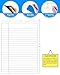 Bintomo Magnetic Notebook Paper for Classroom: 17