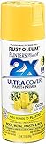 Rust-Oleum 249092 Painter's Touch 2X Ultra Cover 12-Ounce Sun Yellow