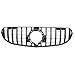Front Grille Bumper Grille for 2019-2023 Mercedes-Benz GLC-Class X253 C253 & GLC43 GLC300 300e 350e without AMG Line Only, Gloss Black