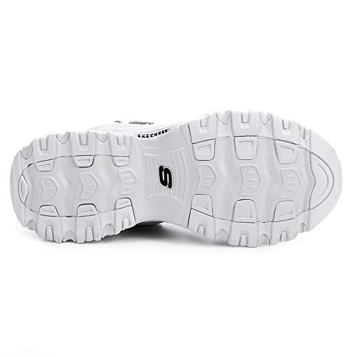 Tênis D'Lites- Buffston, Skechers, Masculino, Branco/Preto, 41