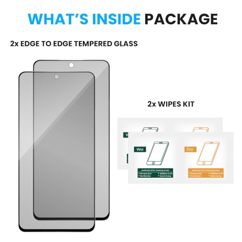 Image of FIRST MART Military-Grade Matte Anti-Glare Tempered Glass for Samsung Galaxy M47 (6.7 Inch) With Installation Kit | Edge to Edge Coverage |Anti Glare, Bubble-Free [2 Pack]