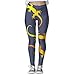 Produktbild ANTOUZHE Sport Damen Leggings Lizards Gecko Party On Dark Blue Women Power Flex Yoga Pants Workout Running Leggings for Women Tummy Control