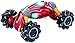 ZHANGL Cadeau de Noël, promenade Twisted voiture Escalade Stunt voiture à quatre roues Drift Double Sided effets spéciaux Présentation automatique, mini-télécommande de voiture, Exploit sportif à quat