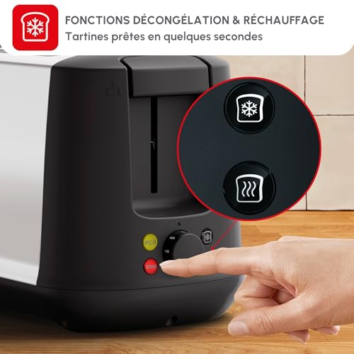 Grille pain Ls342d10 Inox Moulinex - vue 8