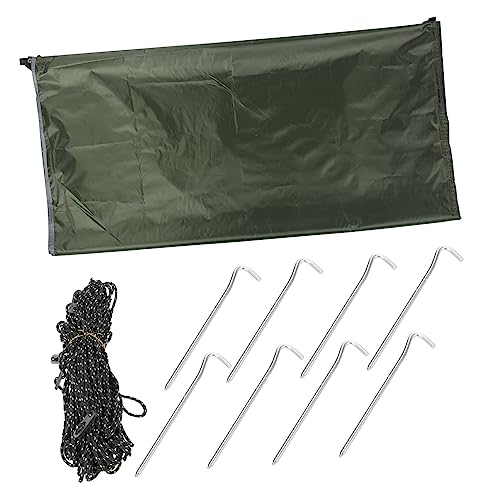 Balacoo High-Density Coated Uv Protection Fabric Waterproof Awning Shade Tarp Tent Outdoor Tent Camping Picnic Mat