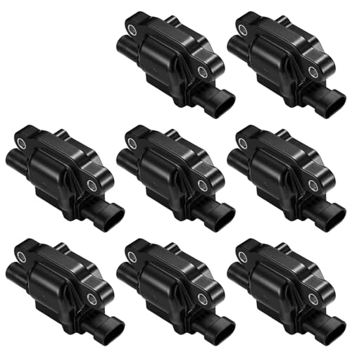 Image of UF413 Ignition Coil - Misfire Fix for Chevy Silverado 1500 Avalanche Tahoe Suburban Yukon Sierra Escalade Grand Prix G8 H3 5.3L 6.0L V8 - Replace 12570616 12611424 (8PCS)