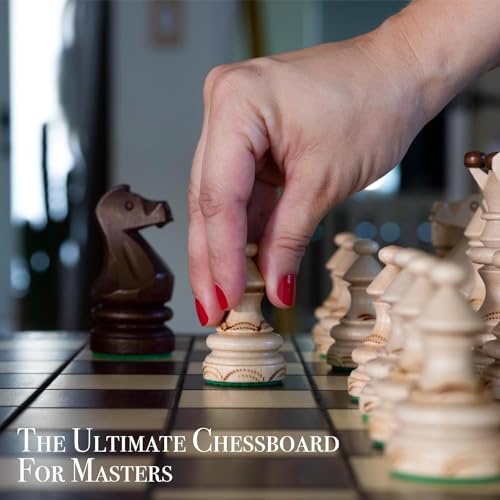 Imperator Juego de Ajedrez de Madera 21 Pulgadas miniatura 4