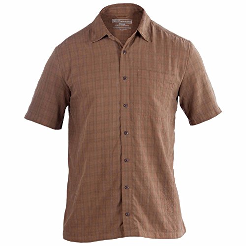 5.11 Tactical Men's Select Covert Shirt, Battle Brown, M