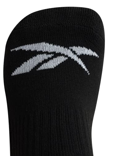 Image of Reebok Womens Quarter Socks Moisture Wicking Cushioned Ankle Socks, 12 Pack | Stretch Performance Fabric, Cushioned Heel & Toe, Secure Arch Support, Quarter Cut, Shoe Size 4-10