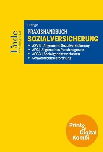 Bild: Praxishandbuch Sozialversicherung (Kombi Print&digital): ASVG, APG, ASGG und Schwerarbeitsverordnung f�r 119,00 EUR bei amazon.de