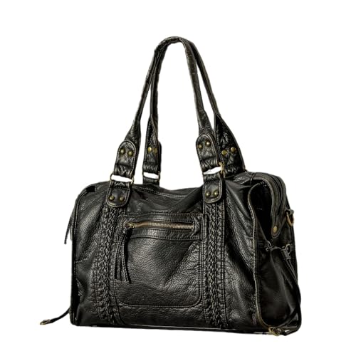 Sac a main noir pour les cours fini les cahiers cornes avec Rachel