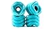 Shark Wheel Sidewinder 70mm 78A Long Boarding Skateboarding Wheels, Turquoise