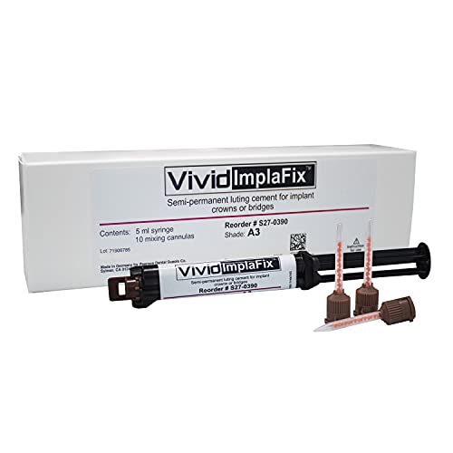 Cemento semi permanente Vivid Implafix