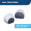 PetSafe-Drinkwell-Replacement-Carbon-Filters-Dog-and-Cat-Ceramic-and-2-Gallon-Water-Fountain-Filters-4-Pack Replacement Carbon Filters for Pet Fountain