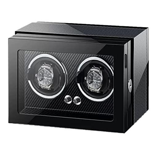 Remontoir montre automatique design pour table de chevet avec lumière LED et rotation calme