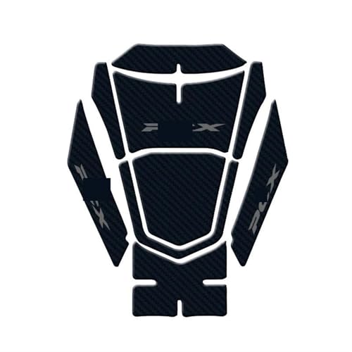 Autocollant réservoir PCX160 en fibre de carbone 5D, protection premium pour carrosserie moto