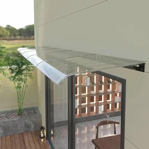 Auvent extérieur anti-UV en polycarbonate résistant aux intempéries - 2