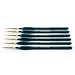 Transon Detail Thin Paint Brush Set 6pcs for Model Minature Craft and Art Painting Green