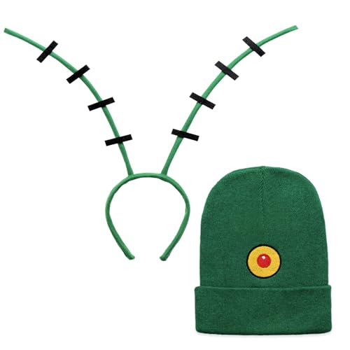 WHGAW 2PCS Halloween Costumes Accessories Eyes Green...