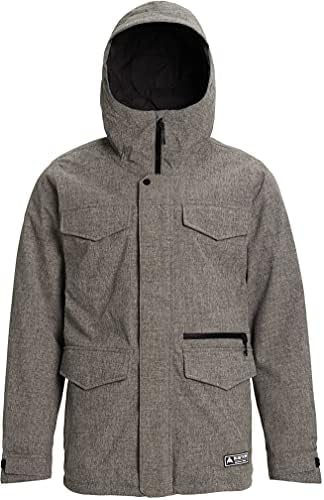 Burton Mens Covert Jacket, Bog Heather New, X-Large