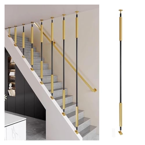 Poteaux de garde-corps d'escalier durables en fer forgé élégant