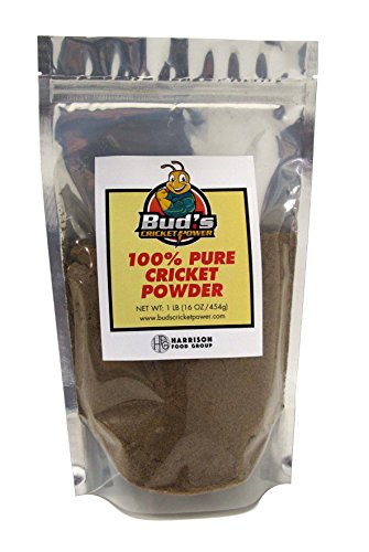 Bud’s Cricket Protein Powder - 100% Pure Cricket Powder, Gluten-Free, Dairy-Free, High Protein