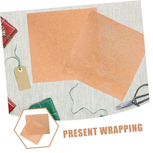 Anneome 100 Peças De Papel De Embrulho Kraft Envoltório De Amortecimento Papel De Favo De Mel Papel