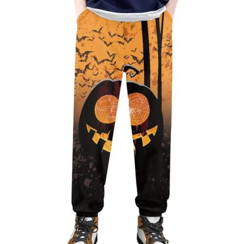 Hawapod Kids Sweatpants Elastic Waist Flap Winter Pants Lightweight Casual Pants for Girls