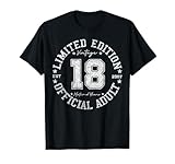 Official Adult 18 Year Old Gifts Vintage 2007 18th Birthday T-Shirt