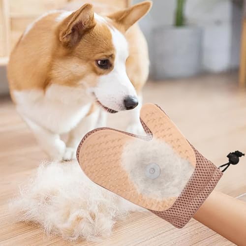 Guante removedor de pelo de gato reutilizable para limpiar muebles 2
