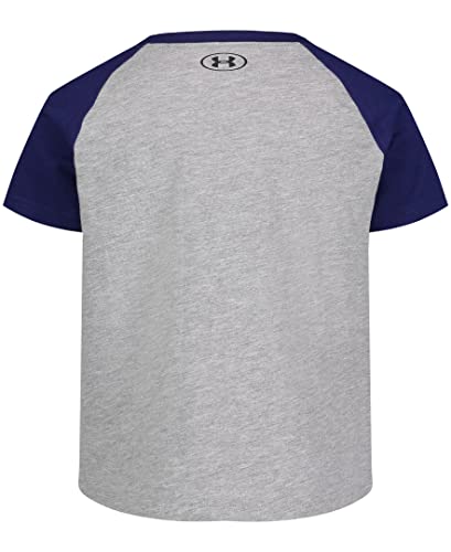 Image of Under Armour Boys' Short Sleeve Logo Graphic T-Shirt, Lightweight & Breathable, Relaxed Fit