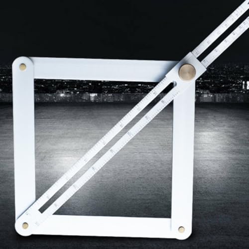 Regla Medidora de Ángulo Multiángulo de Aleación de Aluminio miniatura 4