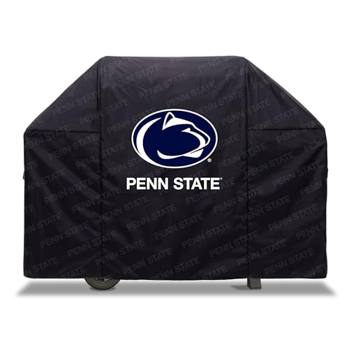 YouTheFan NCAA Penn State Nittany Lions Heavy Duty Waterproof Grill Cover – UV Resistant, Durable Polyester BBQ Cover, Weatherproof for Outdoor Gas or Charcoal Grills, for Grills up to 5’ Wide