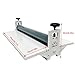 INTBUYING Laminating Machine with Crank Manual Cold Roll Laminator Machine Max 29.5 in Film 0.4In Thickness Foldable for Commercial Personal Office