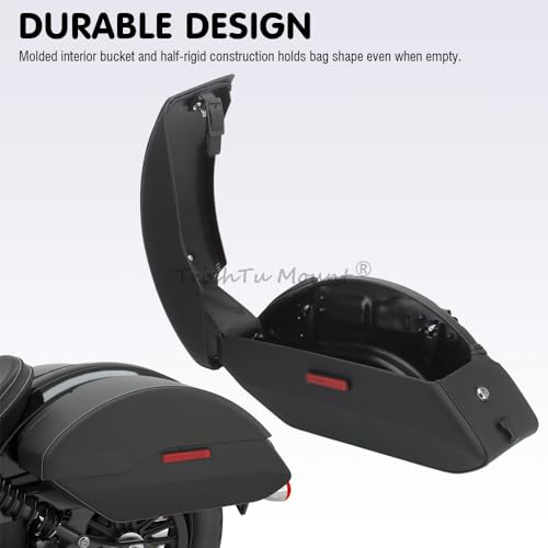TrichTu Mount Semi-Rigid Saddlebags