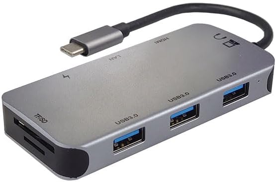 9 in 1 Mini Hub Adapter Hub Multi-Port USB Hub