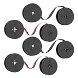 Utilisation polyvalente : ce ruban convient à une large gamme de machines à écrire anciennes et constitue un choix fiable pour comme pour les utilisateurs. ruban large pour machine à écrire, ruban à double bobine pour machine à écrire