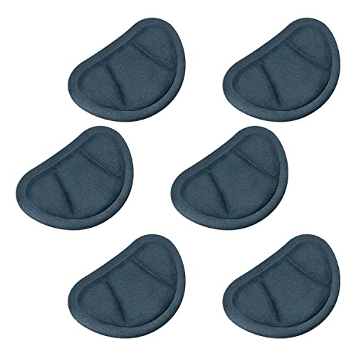 Coussinet Talon Anti-Rayures, LERANXIN 3 Paires de Protège-Talons noirs, Autocollant Arriere Talon, Coussinets de Coussin, Empêche le Frottement du Talon, Convient à la Plupart des Types de Chaussures Cover