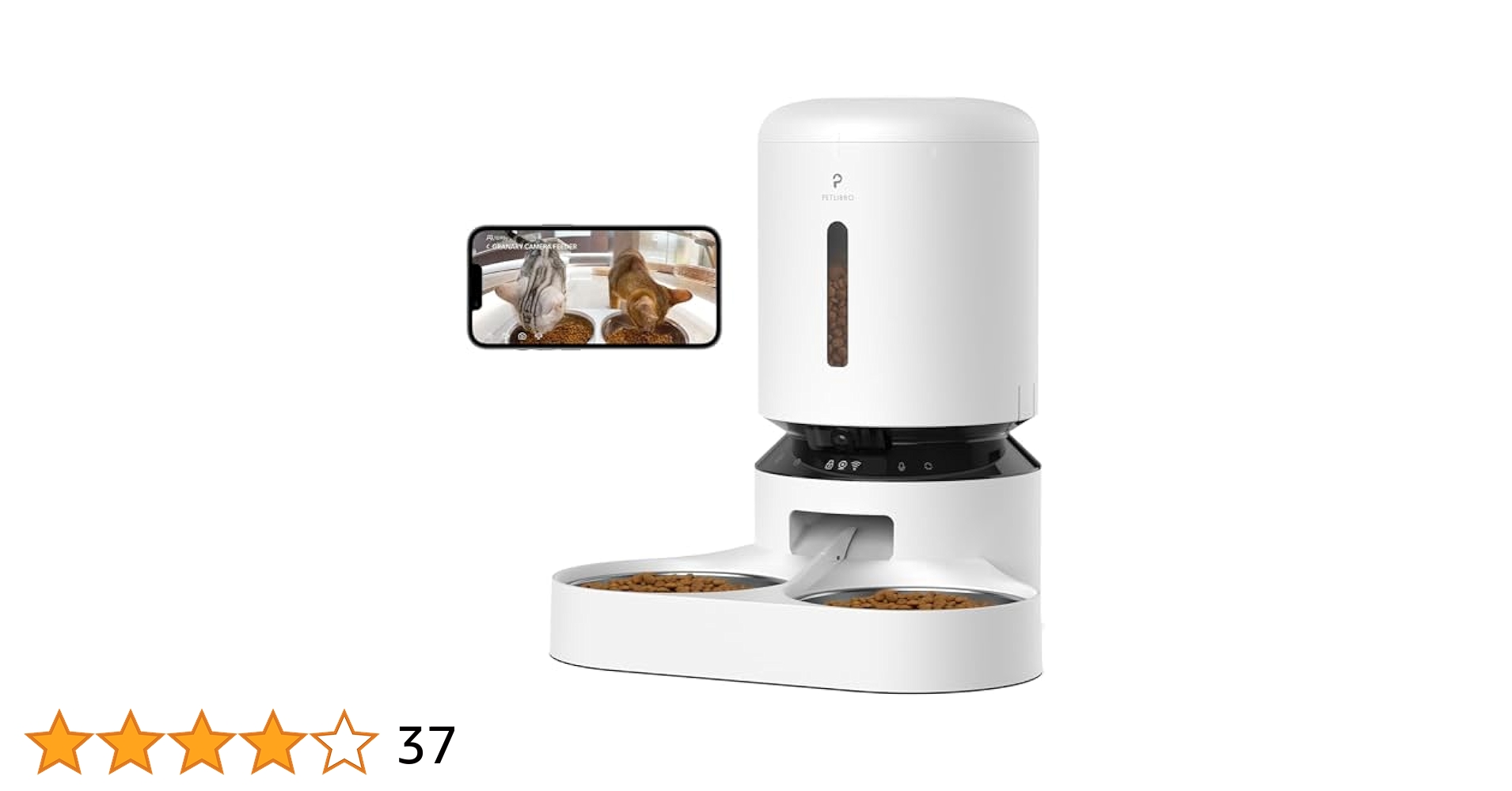 【訳あり】【PETLIBRO】自動給餌器 猫 犬 カメラ付き スマホ遠隔操作 Amazon.co.jp: PETLIBRO 自動給餌器 猫 犬 カメラ付き 1080P