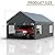 JY QAQA Carport, 12x20 FT Heavy Duty Carport with Removable Side Walls and Doors, Car Canopy with All-Season Tarp for Cars, Grey
