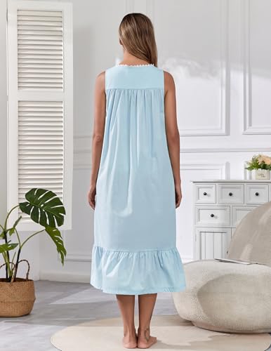 Image of Viakeo 100% Cotton Nightgown for Women