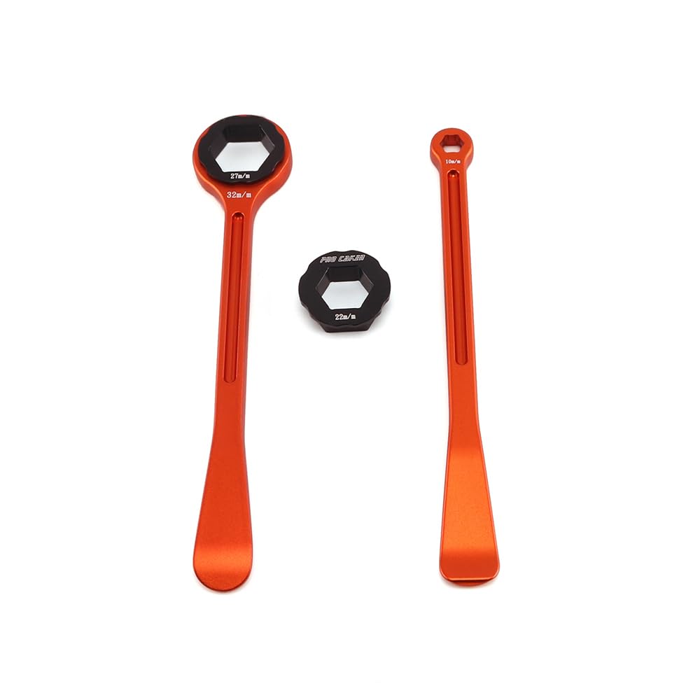 Motorcycle Tyre Iron Set Changing Tool Kit Raceline Levers Hex Wrench Spanner Head 10MM 0.39" 13MM 0.51" 22MM 0.86" 27MM 1" 32MM 1.25" For European Bike EXC SX XC EXCF SXF XCF SIX DAYS