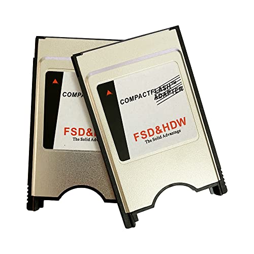 Liliwell Compact Flash Memory Card Adapter Pcmcia Ata Adapter Pc Adapter Reader Cf Type I To Pcmcia (2 Pack) #TOP4