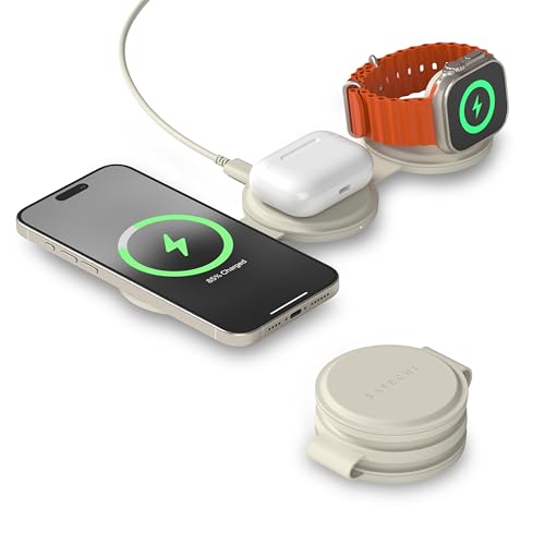 SATECHI OntheGo™ 3-in-1 Kabelloses Ladegerät...