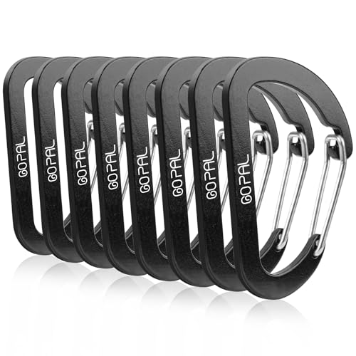 Black Carabiner Clip - 2.3