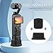 LingoFoto Camera Mount Stand Base for DJI OSMO Pocket 3,Silicone Stand Base Anti-Slip Fixed Stand Desktop Base Holder Gimbal Support Adapter Stabilizer