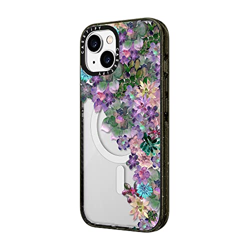 Coque iPhone 14 CASETiFY Impact chic et robuste avec design My Succulent Garden - 6