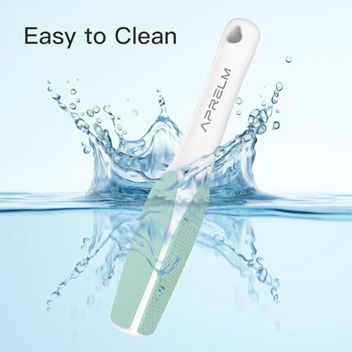 Image of APRELM 3-Sided Nano Glass Foot File, 3-in-1 Coarse /Medium /Fine Foot Callus Remover, Professional Callus Remover for Feet Hard Skin Smooth Polishing (Turquoise)