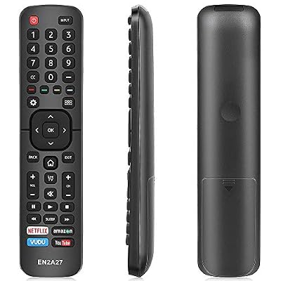 Universal Remote for All Hisense TV Remote EN2A27, for Hisense LED LCD 4K UHD Android Smart TVs