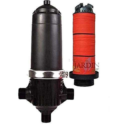 Suinga Filtro de Riego Agricola 3'' Discos Anillas con abrazadera metálica. Ideal para instalaciones de riego profesionales, 50m3/h